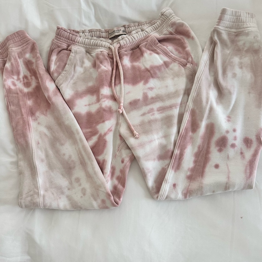 Pink Tie-Dye women’s sweatpants
